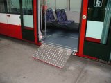 Wheelchair Loading Ramp To The Inekon Tram