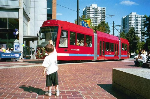 Grand Opening Of Portland Streetcar!