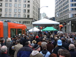 Seattle streetcar Grand Opening at Wstlake Hub!